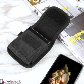Dėklas prie diržo sulankstomiems telefonams (vidiniai matmenys 7 cm X 9 cm X 2 cm) Dėklas prie diržo sulankstomiems telefonams (vidiniai matmenys 7 cm X 9 cm X 2 cm)